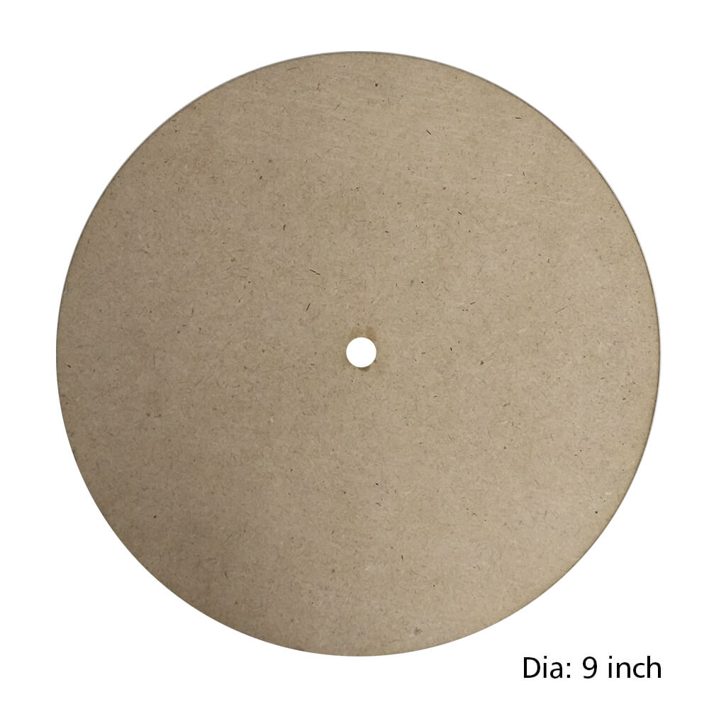 Set of 25 MDF Round Wall Clock 9 Inches